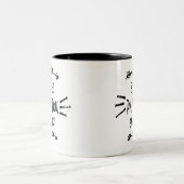 Tasse 2 Couleurs Meilleur Pappou Ever (Centre)