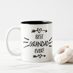 Tasse 2 Couleurs Meilleur Papy de tous les temps