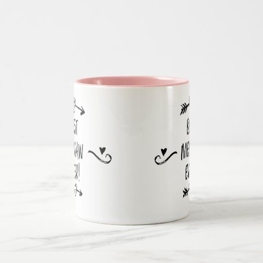 Tasse 2 Couleurs Meilleur souvenir (Centre)