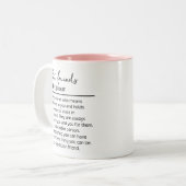 Tasse 2 Couleurs Meilleure définition d'amis avec photo (Devant gauche)