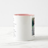 Tasse 2 Couleurs Meilleure définition d'amis avec photo (Centre)