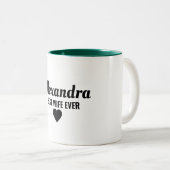 Tasse 2 Couleurs Meilleure Épouse (Devant droit)