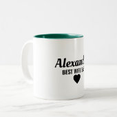 Tasse 2 Couleurs Meilleure Épouse (Devant gauche)