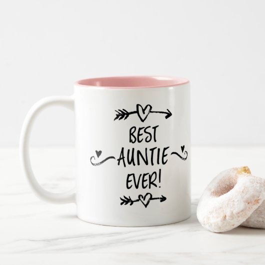 Tasse 2 Couleurs Meilleure fille jamais (Avec donut)
