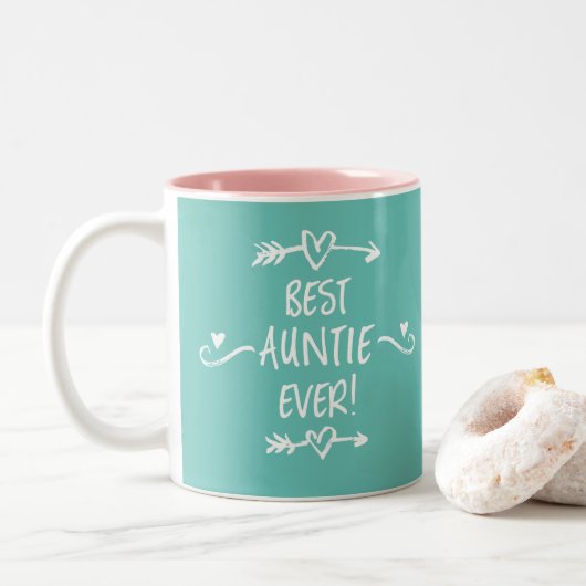 Tasse 2 Couleurs Meilleure fille jamais (Avec donut)