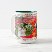 Tasse 2 Couleurs Meilleure fleur maman jamais 1583 (Devant gauche)