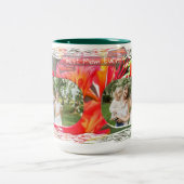 Tasse 2 Couleurs Meilleure fleur maman jamais 1583 (Centre)