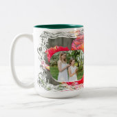 Tasse 2 Couleurs Meilleure fleur maman jamais 1583 (Gauche)