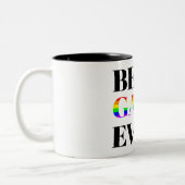 Tasse 2 Couleurs Meilleure Gay Ever MLM Pride (Gauche)