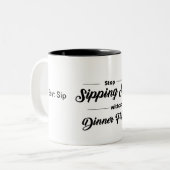 Tasse 2 Couleurs Meilleure Gorgée (Devant gauche)