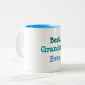 Tasse 2 Couleurs Meilleure grand-mère (Devant gauche)