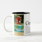 Tasse 2 Couleurs Meilleure Grand-mère, définition de Granny 4 Colla (Gauche)