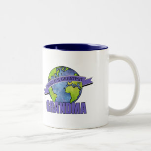 Tasse 2 Couleurs Meilleure Grand-mère du Monde
