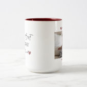 Tasse 2 Couleurs Meilleure grand-mère et cadeau photo le plus aimé (Centre)