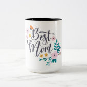 Tasse 2 Couleurs Meilleure Maman (Centre)
