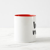 Tasse 2 Couleurs Meilleure maman (Centre)