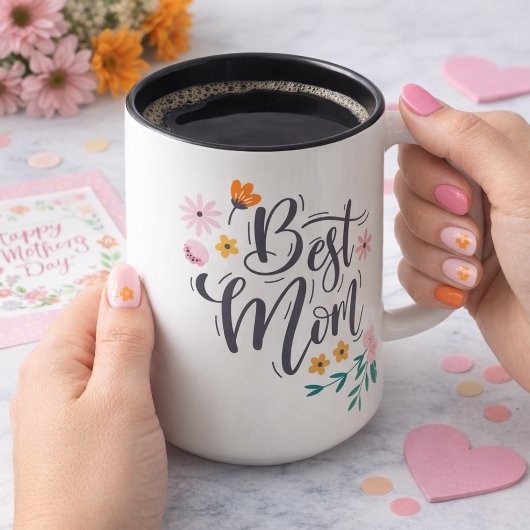 Tasse 2 Couleurs Meilleure Maman
