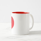 Tasse 2 Couleurs Meilleure maman de chat (Devant droit)