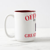 Tasse 2 Couleurs Meilleure maman du monde (Gauche)