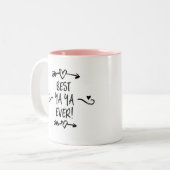 Tasse 2 Couleurs Meilleure Maman du Monde (Devant gauche)