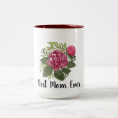 Tasse 2 Couleurs Meilleure maman jamais (Centre)