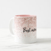 Tasse 2 Couleurs Meilleure maman jamais (Devant gauche)