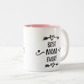 Tasse 2 Couleurs Meilleure maman jamais (Devant droit)