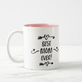 Tasse 2 Couleurs Meilleure maman jamais (Gauche)