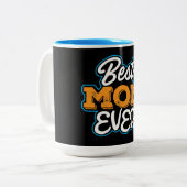 Tasse 2 Couleurs Meilleure maman jamais (Devant gauche)