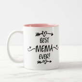 Tasse 2 Couleurs Meilleure Mema de tous les temps (Gauche)