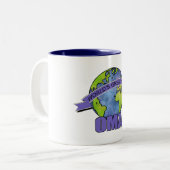 Tasse 2 Couleurs Meilleure Mémé du Monde (Devant gauche)