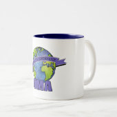 Tasse 2 Couleurs Meilleure Mémé du Monde (Devant droit)