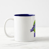 Tasse 2 Couleurs Meilleure Mémé du Monde (Gauche)