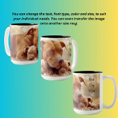 Tasse 2 Couleurs Meilleure mère de chien Pitbull