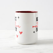 Tasse 2 Couleurs Meilleure mère jamais (Centre)