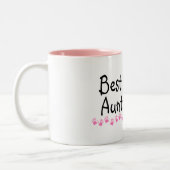 Tasse 2 Couleurs Meilleure tante Ever de Freakin (Gauche)