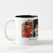 Tasse 2 Couleurs Meilleure tante Ever Script moderne 4 Photos Colla (Gauche)