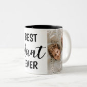 Tasse 2 Couleurs Meilleure tante jamais (Devant droit)