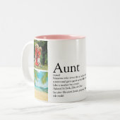 Tasse 2 Couleurs Meilleure Tante Toujours Définition 4 Collage de p (Devant gauche)