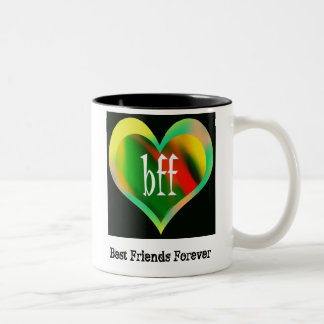 Tasse 2 Couleurs Meilleurs amis pour toujours