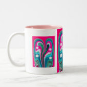 Tasse 2 Couleurs Mélange chaud et cool (Gauche)