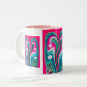 Tasse 2 Couleurs Mélange chaud et froid (Devant gauche)