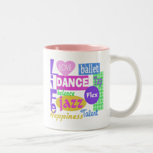Tasse 2 Couleurs Mélange de danse