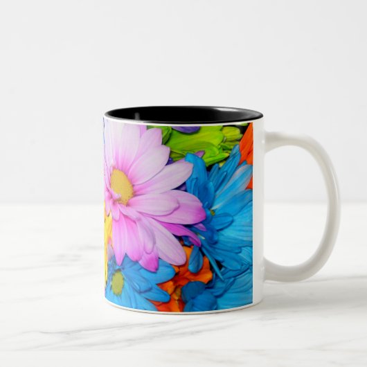 Tasse 2 Couleurs Mélange de pâte à fleur marron (Droit)