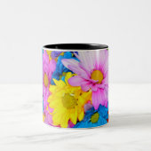 Tasse 2 Couleurs Mélange de pâte à fleur marron (Centre)