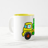 Tasse 2 Couleurs Mélangeur concret (Devant gauche)