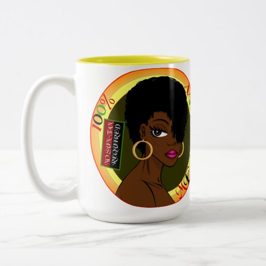 Tasse 2 Couleurs Mélanine 100 (Gauche)