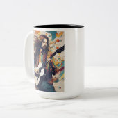 Tasse 2 Couleurs Mélodies en mouvement (Devant gauche)