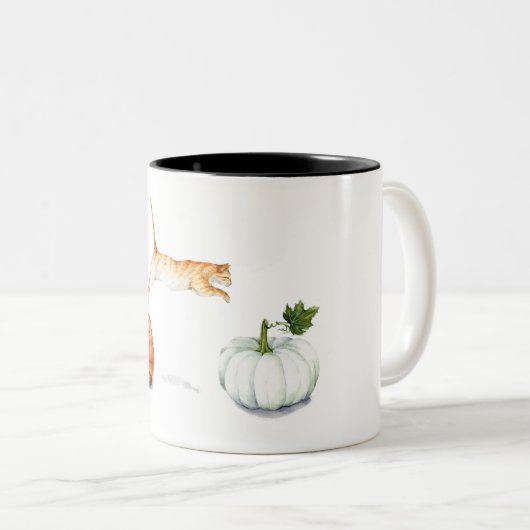 Tasse 2 Couleurs Melting Between Pumkins (Devant droit)