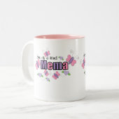 Tasse 2 Couleurs Mema Unique (Devant gauche)